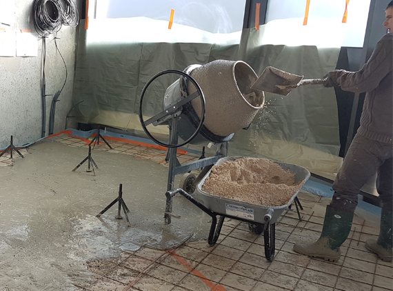 Chantier protégé en site en exploitation